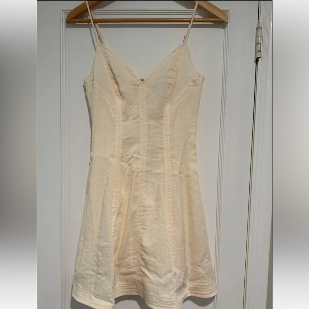 Lulu’s Cream Cotton Sundress